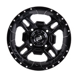 Tusk Beartooth UTV Wheels ( Matte Black)