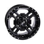 Tusk Beartooth UTV Wheels ( Matte Black)