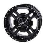 Tusk Beartooth UTV Wheels ( Matte Black)