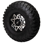 Tusk Tintic UTV Wheels (Machined/Black)