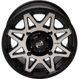 Tusk Tintic UTV Wheels (Machined/Black)