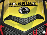 ASSAULT INDUSTRIES HONEYCOMB BONNET GRILL (FITS: CANAM MAVERICK X3)